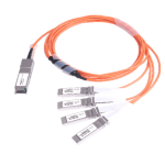 Active optical cable – 40 Gbps to 4x 10 Gbps application Optokon Premium