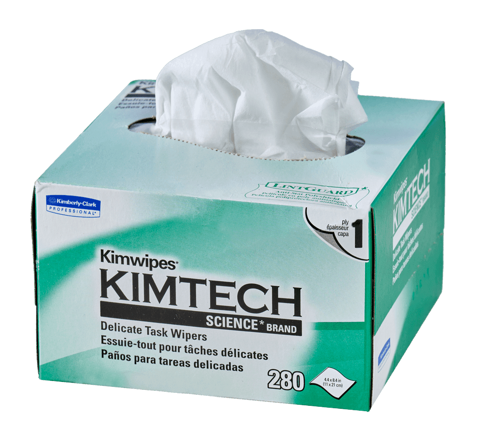 multimedia_axess_produktaufnahmen_0336_web-1.png KIMTECH Kimwipes 280 cleaning wipes in dispenser box - Image 1