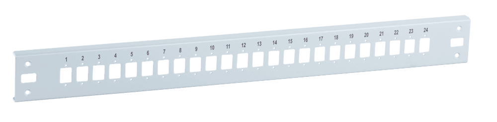 Fiber Optic Patch Panel 19-inch Front Panel 1U - Image 1