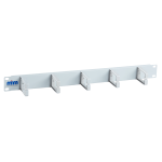 Cable Management Panel 19-Inch 1U 5 Hooks